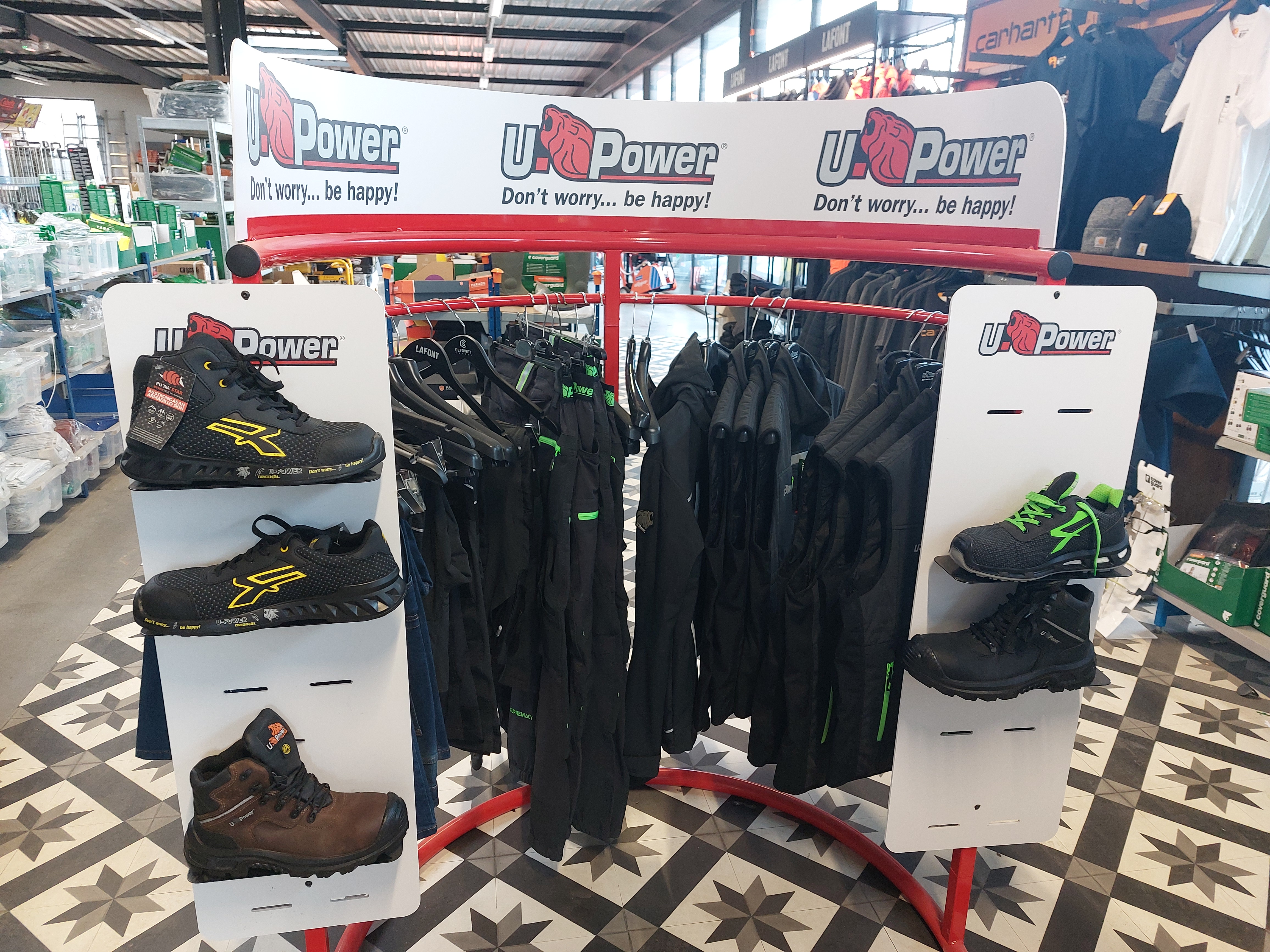 Équipement de protection individuelle EPI chaussures de sécurité et vêtements de travail